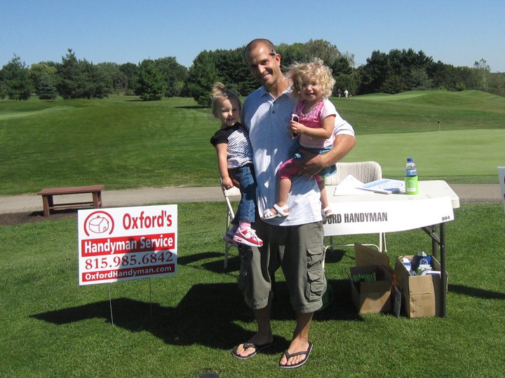Nate From Oxford Remodeling & Handyman Service With His Family